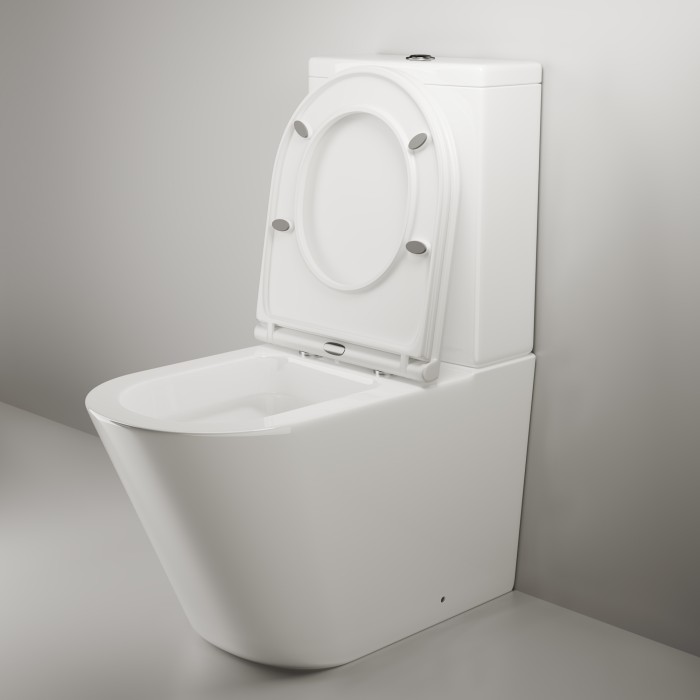 Ceramicanova унитаз с бачком и сиденьем trend, 110010 цвет: белый