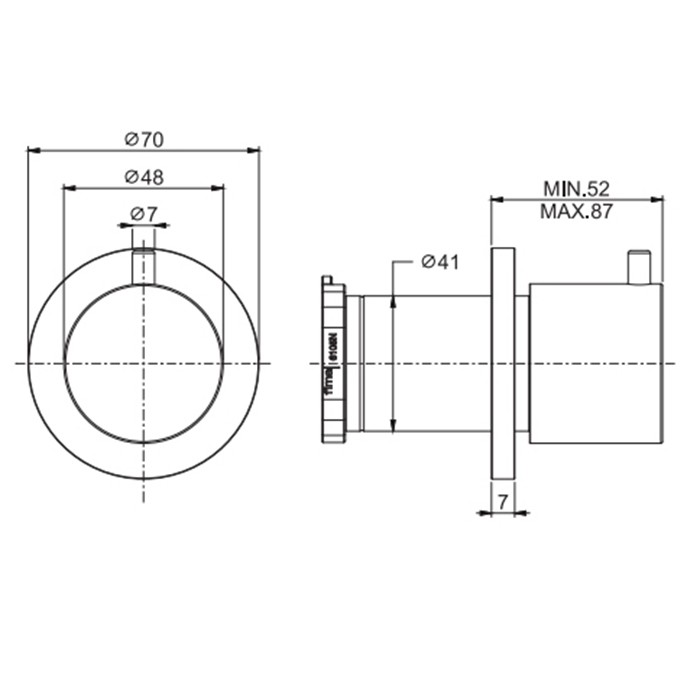Fima Carlo Frattini переключатель на 2 выхода, flo, золото арт. f3233n2or