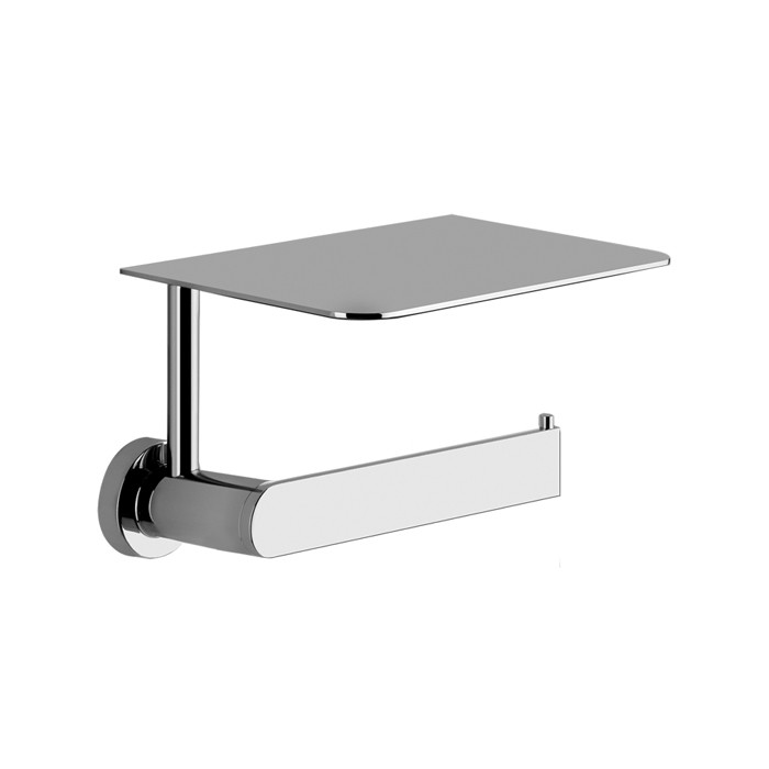 Gessi Держатель для туалетной бумаги., с крышкой, подвесной, Emporio accessories, 38855#031 цвет: хром