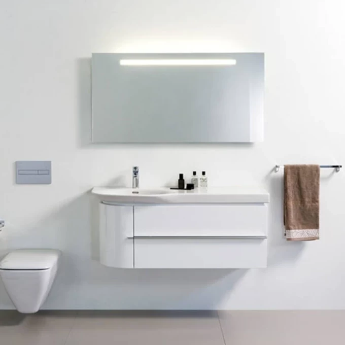 LAUFEN раковина асимметричная 120х46 правая, PALACE - 8.1670.6.000.104.1