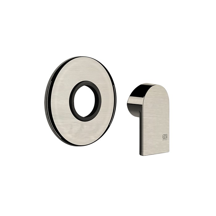 Gessi Смеситель для душа, встраиваемый, Emporio Via manzoni, 38654#149 цвет: finox brushed nickel