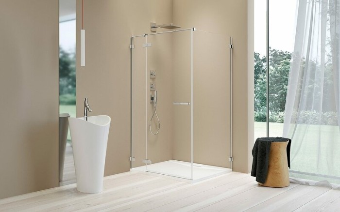 Radaway душевая дверь kdj ii/kdd ii 50 профиль хром стекло прозрачное, Arta - 386420-03-01R