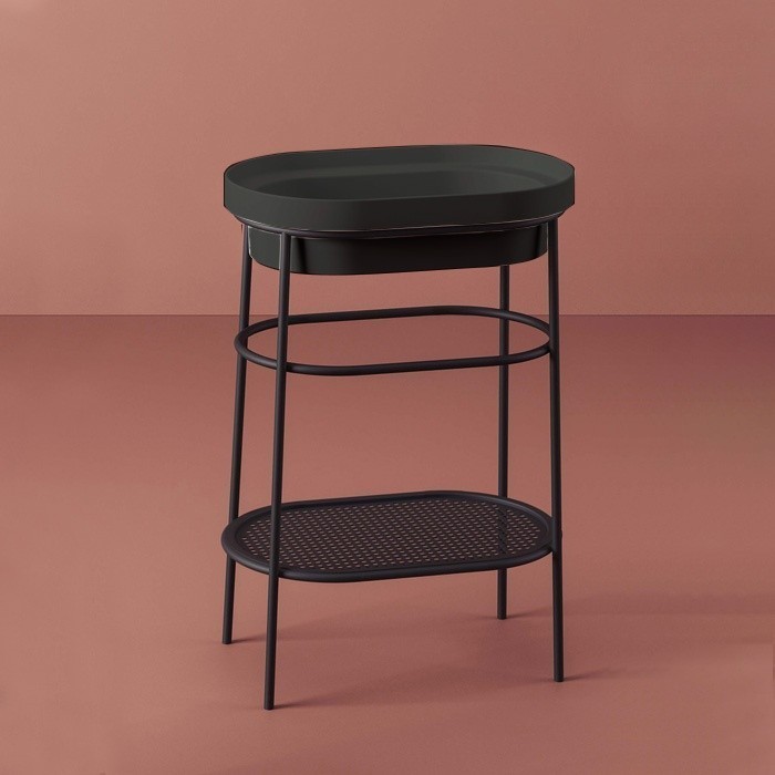 ArtCeram раковина (врезная), tfl033 17 00 fuori scala цвет: черный матовый