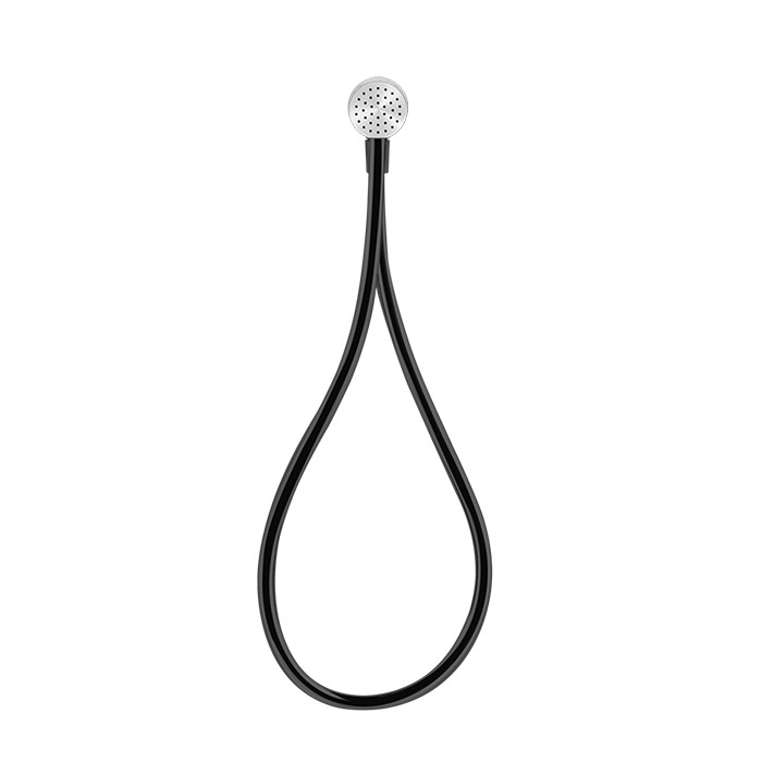 Gessi Душевой магнитные комплект, состоящий из вывода воды, держателя, Darkflex шланга 1,50 м и лейки, Hi Fi, 63199#031 цвет: хром