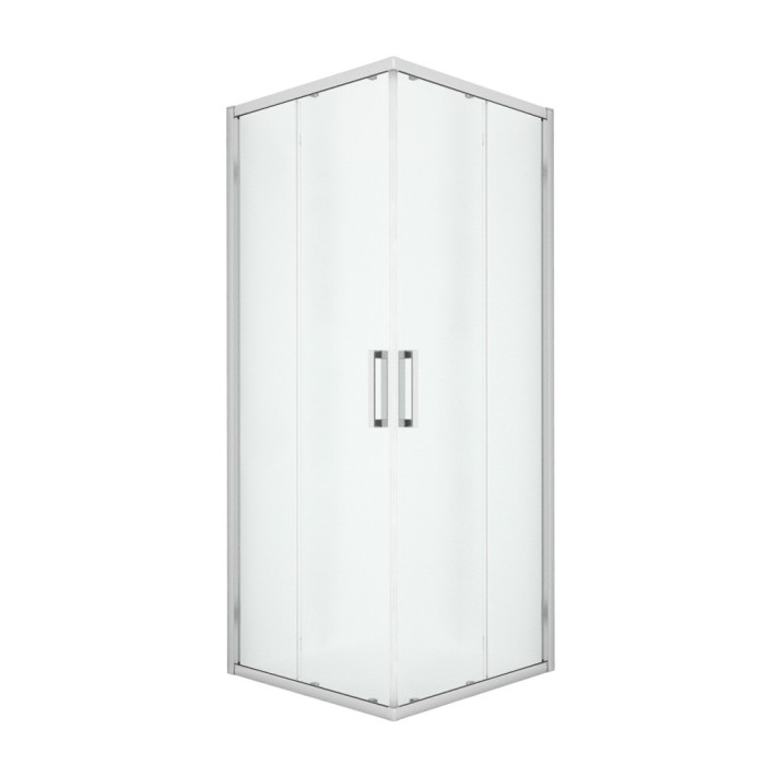 Душевое ограждение new praktic 100x100x195, New trendy New praktic chrome, хром арт. K-0467