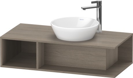 Duravit тумба подвесная под раковину справа 1000 мм х 480 мм, d-neo, de493903535 цвет: дуб терра