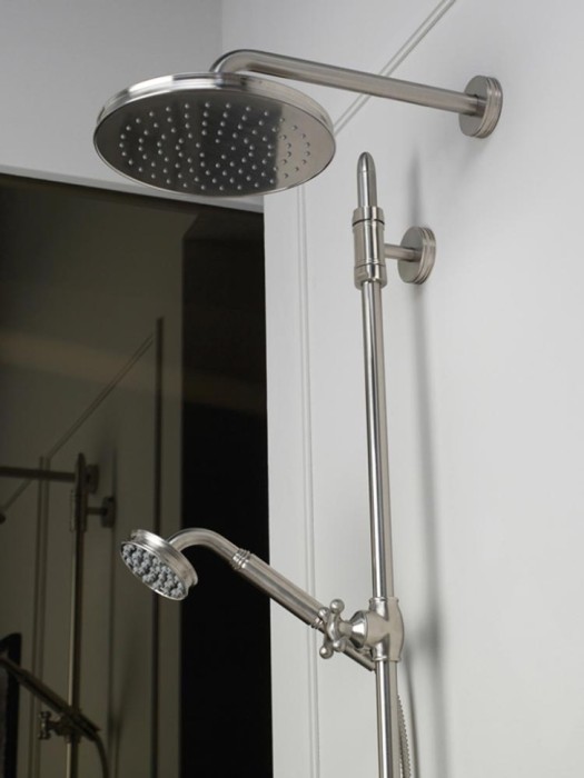 Bossini верхний душ liberty-gom с кронштейном, liberty, хром арт. h27740g.030