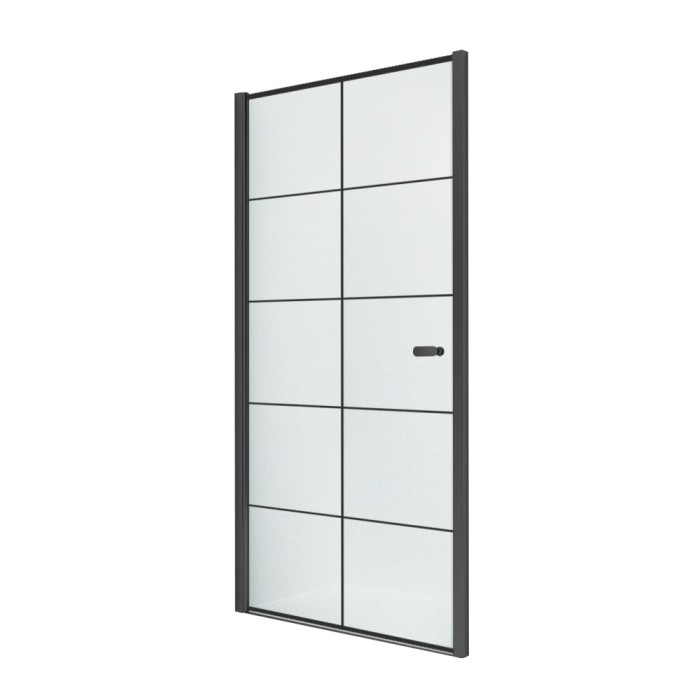 Дверь в нишу одинарная 70x195, New trendy New varia black, черный арт. D-0275A