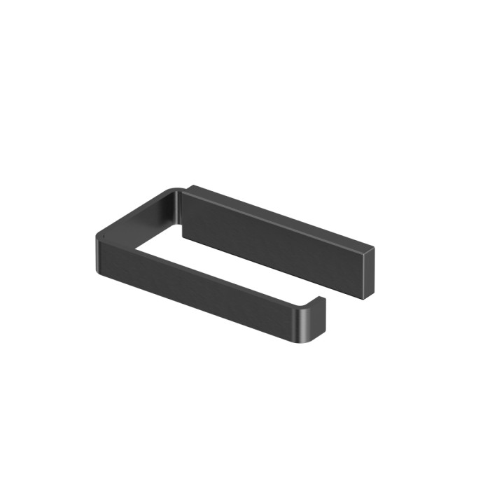 Держатель туалетной бумаги, Whitecross Cubo gunmetal, оружейная сталь арт. CU2460GM