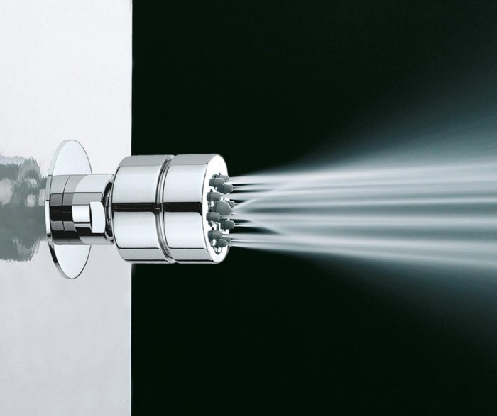 Bossini форсунка боковая для душа gom box, tondo, хром арт. i00138.030