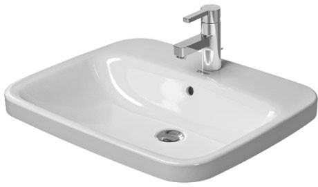 Duravit раковина встраиваемая сверху 61х49см, durastyle, 0374620000 цвет: белый