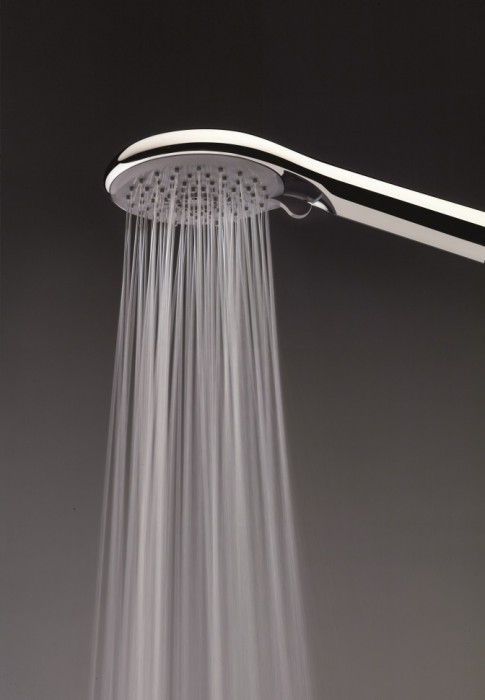 Bossini душевой комплект с лейкой, шлангом и держателем, syncronia, черный арт. c12035c.073