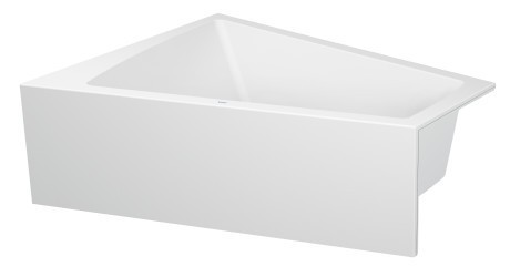 Duravit акриловая ванна 1700 х 1300 c наклоном для спины слева, paiova, 700266000000000 цвет: белый