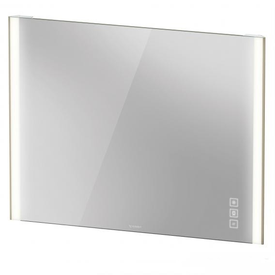Duravit зеркало с подсветкой и подогревом 1020 мм х 800 мм, версия icon, xviu, xv70430b1b1 цвет: матовое шампанское