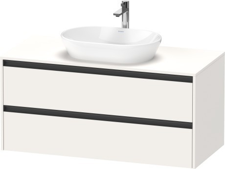 Duravit тумба подвесная под раковину 550 мм х 1200 мм х 568 мм, ketho.2, k24897084840000 цвет: белый суперматовый