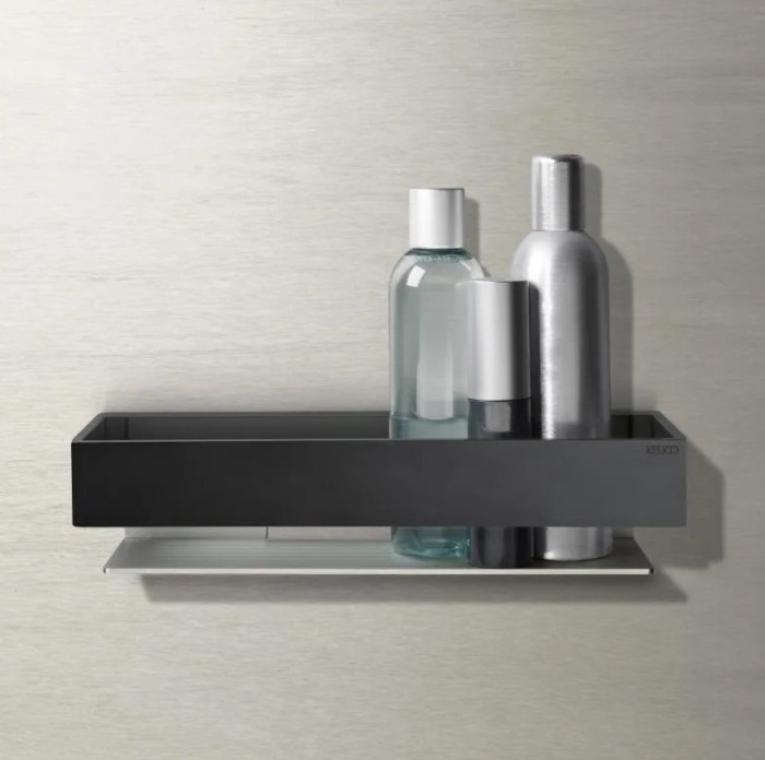 Keuco корзинка для душа, edition 11, черный матовый арт. 11158 370000