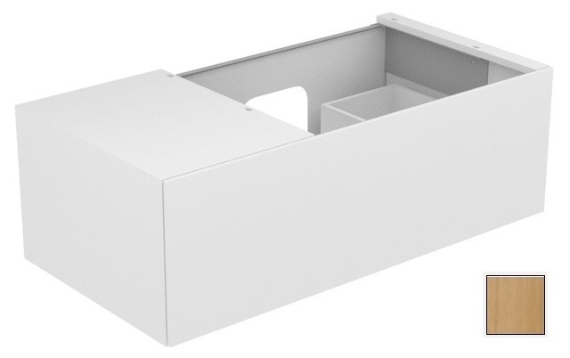 Keuco тумба подвесная под раковину справа с одним выдвижным фронтом, edition 11, дуб светлый арт. 31154 890000