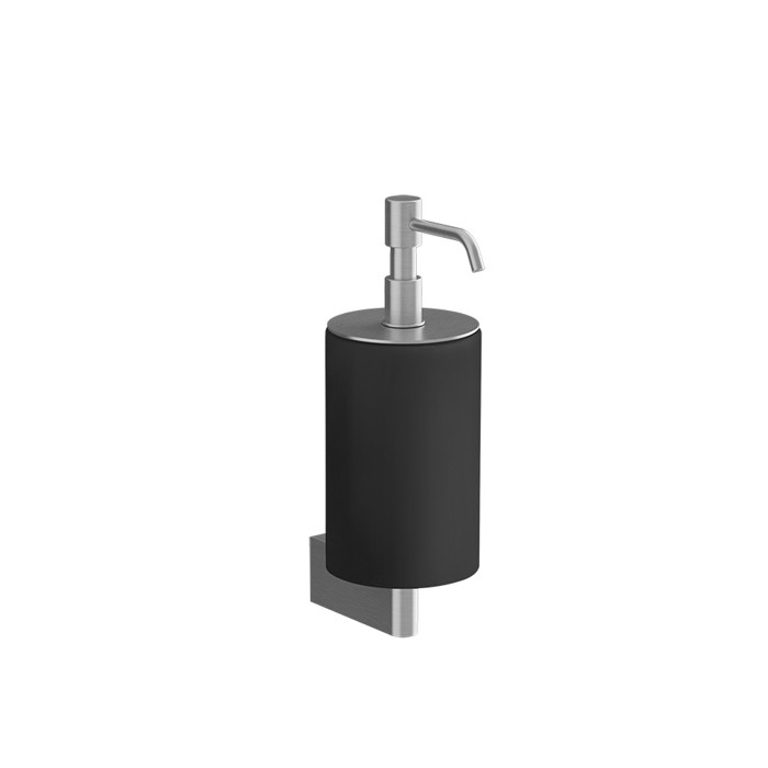 Gessi Дозатор для мыла настенный, Origini, 66414#031 цвет: черный/хром