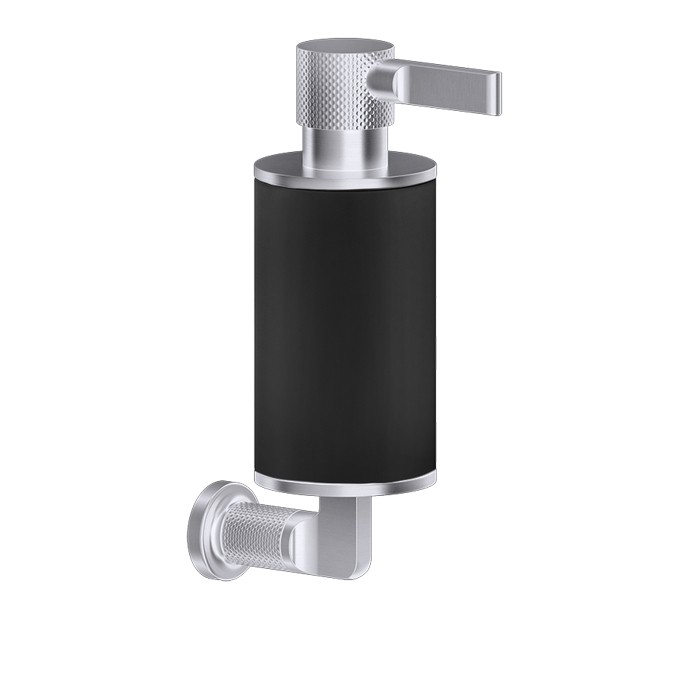 Gessi Дозатор для жидкого мыла настенный, Inciso, 58514#149 цвет: черный/finox