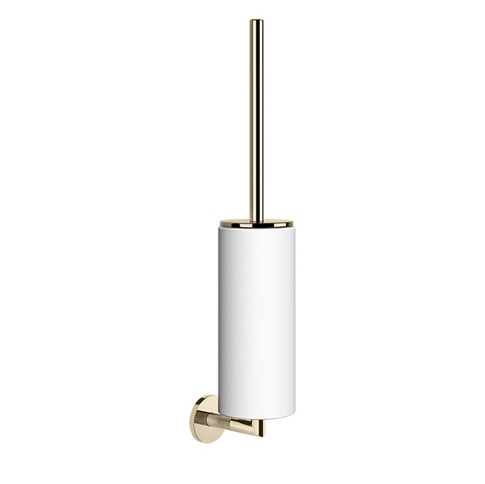 Gessi Ершик для унитаза, подвесной, Anello, 63719#149 цвет: finox brushed nickel/белый