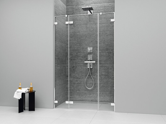 Radaway душевая дверь kdj ii/kdd ii/dwjs 60 профиль хром стекло прозрачное, Arta - 386455-03-01L