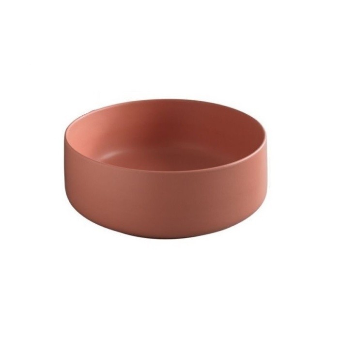 ArtCeram раковина (накладная), col001 14 00 cognac цвет: красный