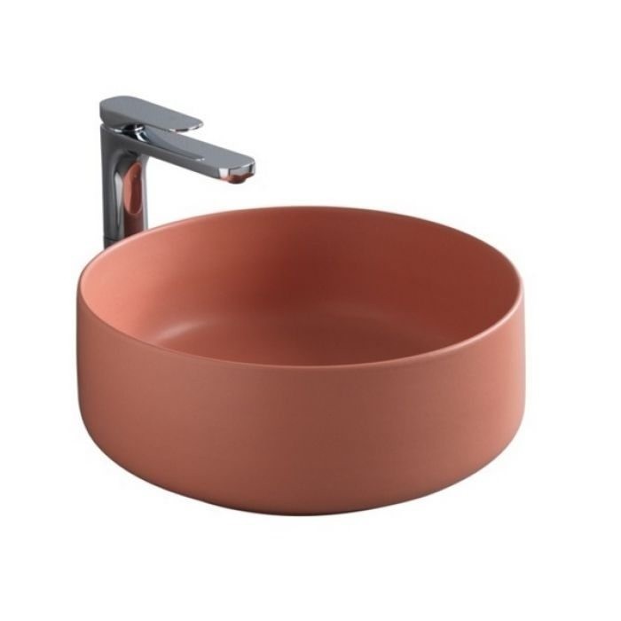 ArtCeram раковина (накладная), col001 14 00 cognac цвет: красный