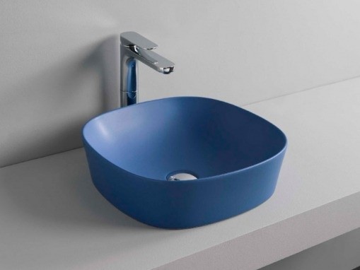 ArtCeram раковина (накладная), ghl001 16 00 ghost цвет: синий