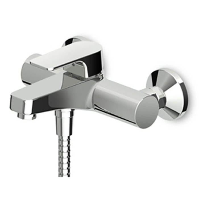 Zucchetti смеситель для ванны/душа, настенный, wind, хром арт. zwn103