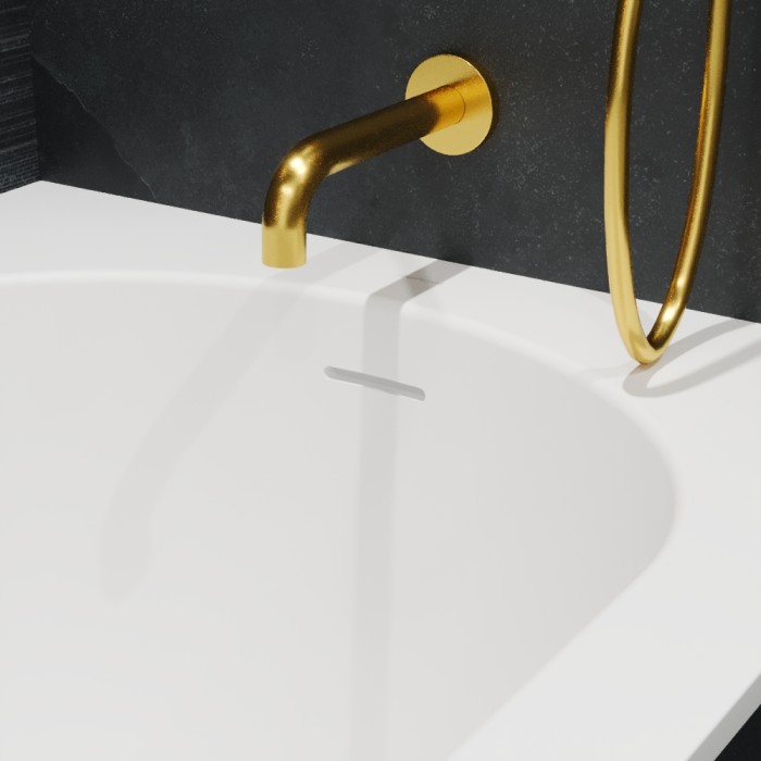 Пристенная ванна 175x80, Whitecross Gin, белый мат арт. 0217.175080.200