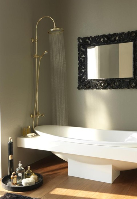 Bossini душевая стойка retr? column monocomando из лауни, retro, хром арт. l01526.030