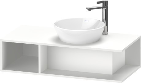 Duravit тумба подвесная под раковину справа 1000 мм х 480 мм, d-neo, de493901818 цвет: gres pietra grey opaco
