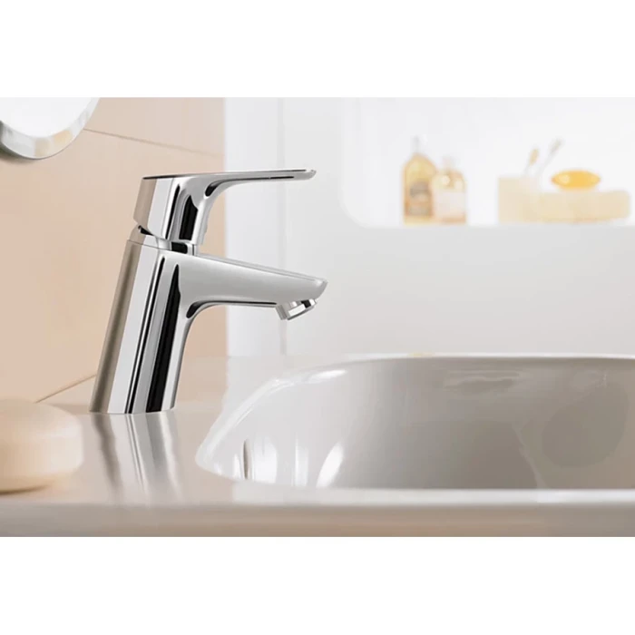 Hansgrohe смеситель для раковины 70, с донным клапаном, Focus E2, хром арт. 31730000