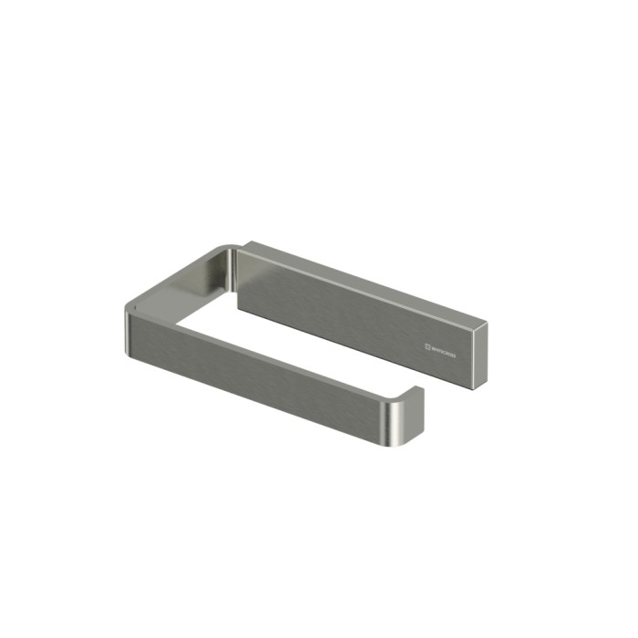 Держатель туалетной бумаги, Whitecross Cubo nickel brushed, брашированный никель арт. CU2460NIB