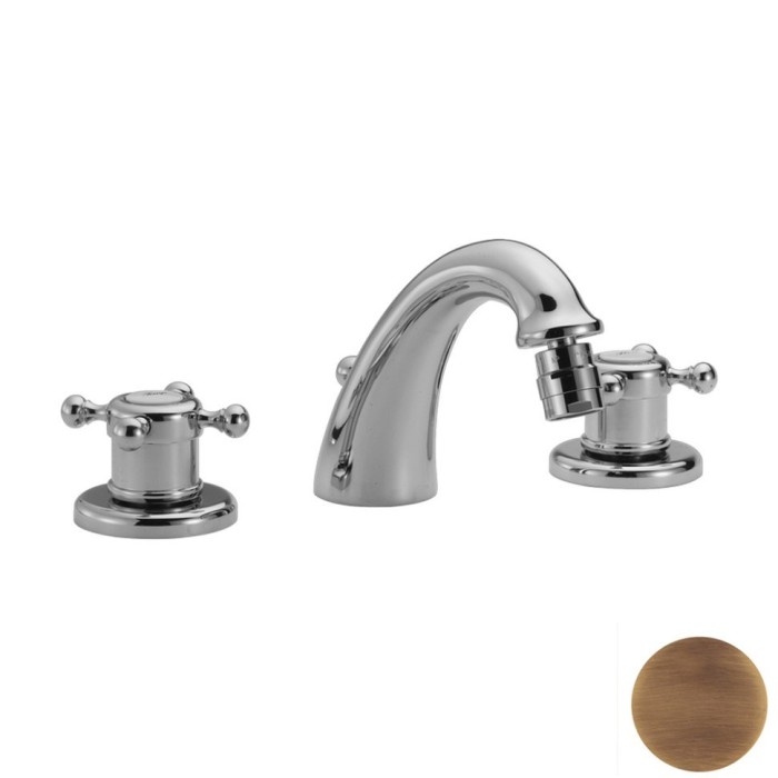 Cisal смеситель для биде, vtt7301027 victorian, цвет: aged bronze, old bronze