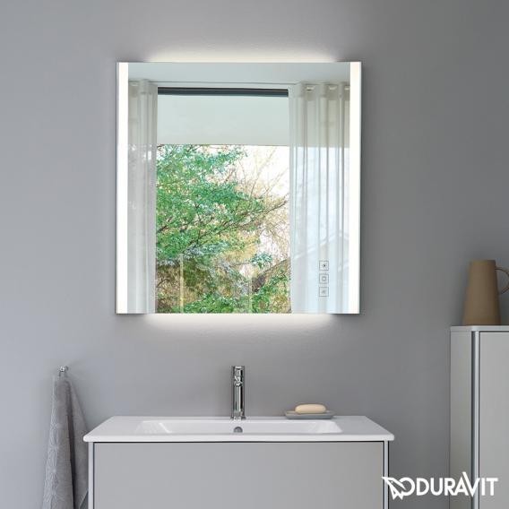 Duravit зеркало с подсветкой, xsquare, xs701300000 цвет:
