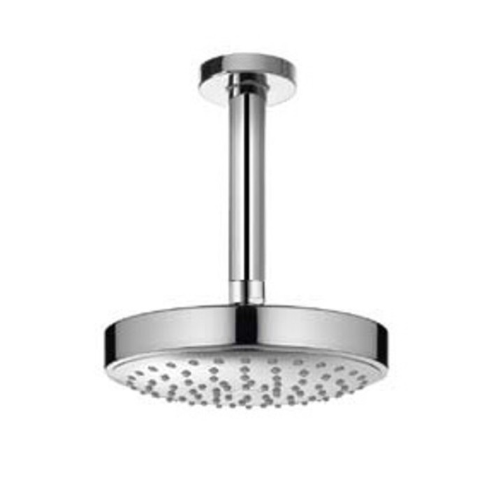 Keuco держатель для верхнего душа потолочный 300 мм, с круглой розеткой, universal, черный матовый арт. 51689 370300