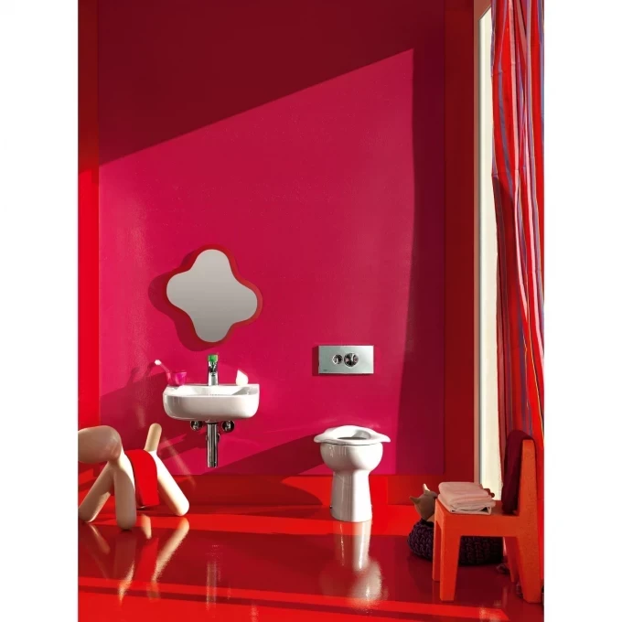 LAUFEN зеркало рамка красная, FLORAKIDS - 4.6160.1.003.469.1