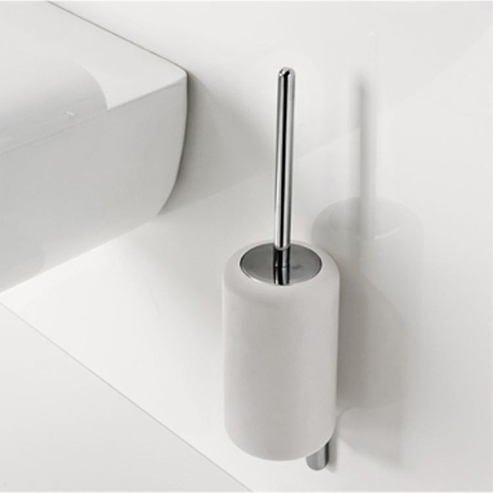Gessi Ершик для унитаза подвесной, Goccia, 38019#031 цвет: хром/белый