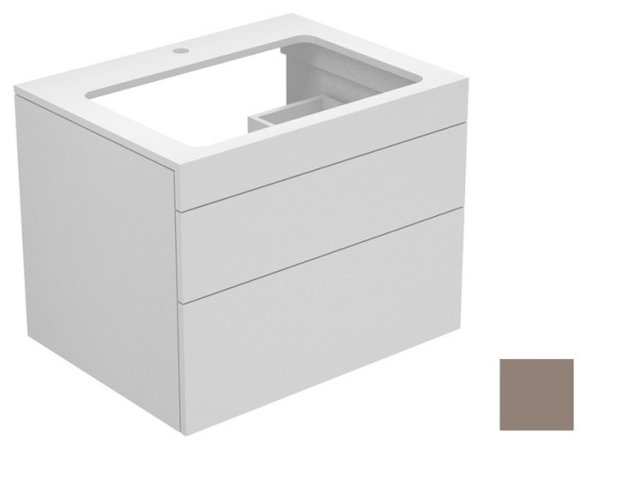 Keuco тумба под умывальник, edition 400, трюфель арт. 31571 370100