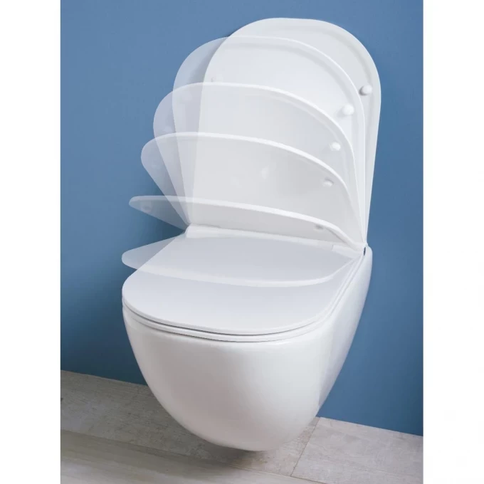 LAUFEN подвесной унитаз basal combipack безободковый, с сиденьем softclose, быстрое снятие, BASAL COMBIPACK SOFTCLOSE - 8.66E1.0.000.000.1