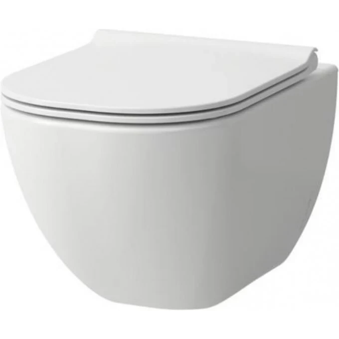 LAUFEN подвесной унитаз basal combipack безободковый, с сиденьем softclose, быстрое снятие, BASAL COMBIPACK SOFTCLOSE - 8.66E1.0.000.000.1