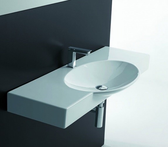 ArtCeram раковина для ванной комнаты, swl003 01 00 swing цвет: белый глянцевый