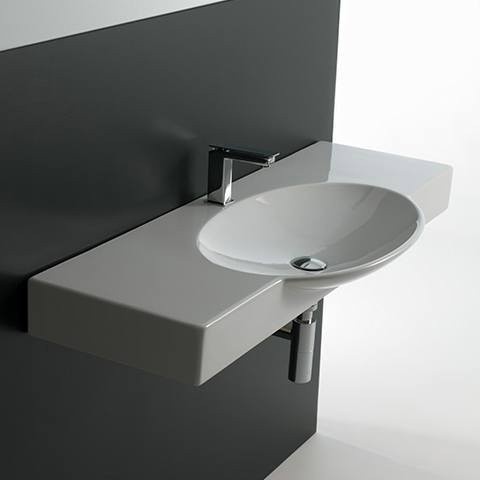 ArtCeram раковина для ванной комнаты, swl003 01 00 swing цвет: белый глянцевый