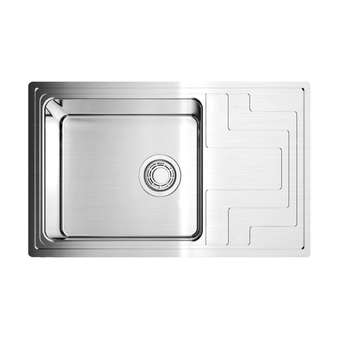 Omoikiri кухонная мойка Mizu 78-LB, нержавеющая сталь арт. 4973729