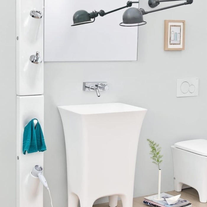 ArtCeram крышка для панели аксессуаров, aca028 sotto sopra + up цвет: хром глянцевый