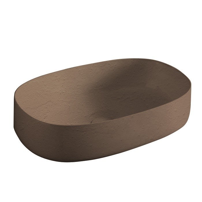 ArtCeram раковина (накладная), col003 19 00 cognac цвет: коричневый