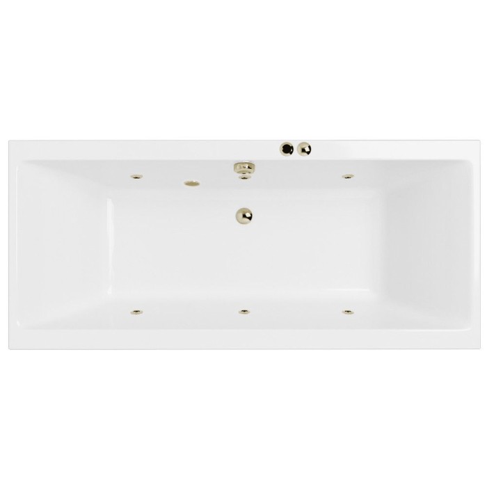 Встраиваемая ванна slim 170x75 soft, Excellent Pryzmat, бронза арт. WAEX.PRY17S.SOFT.BR