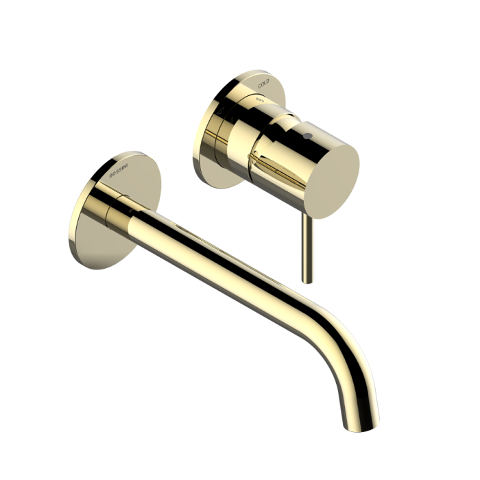 Bossini универсальная встраиваемая часть однорычажного смесителя для раковины teo/aki на 2 отверстия, aki, арт. z00801000