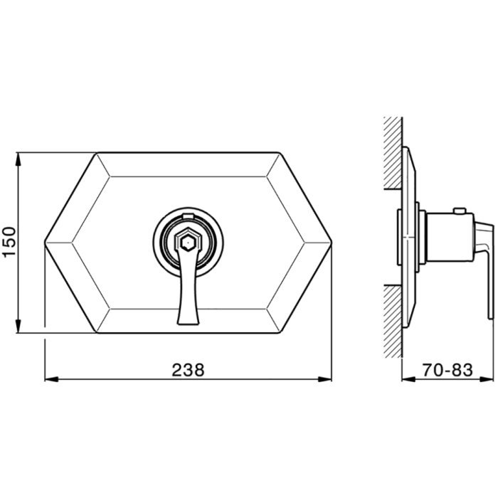 Cisal термостатический смеситель для душа cf0072007c cherie, цвет: золото